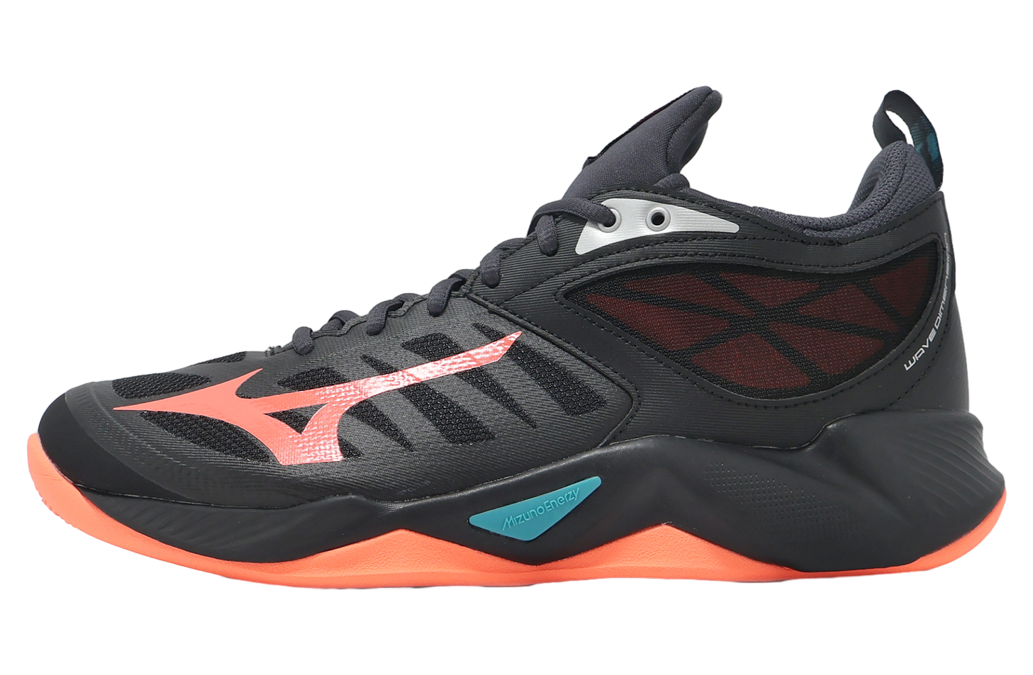 Mizuno Wave Dimension Black / Orange