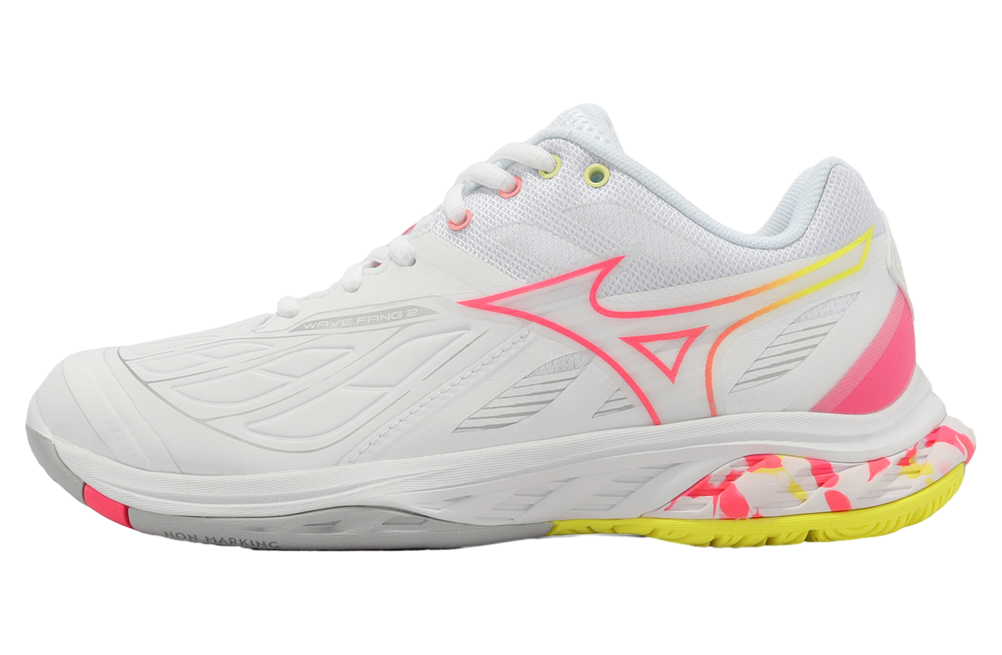 BUY Mizuno Wave Fang 2 Wide WMNS White / Pink | Kixify
