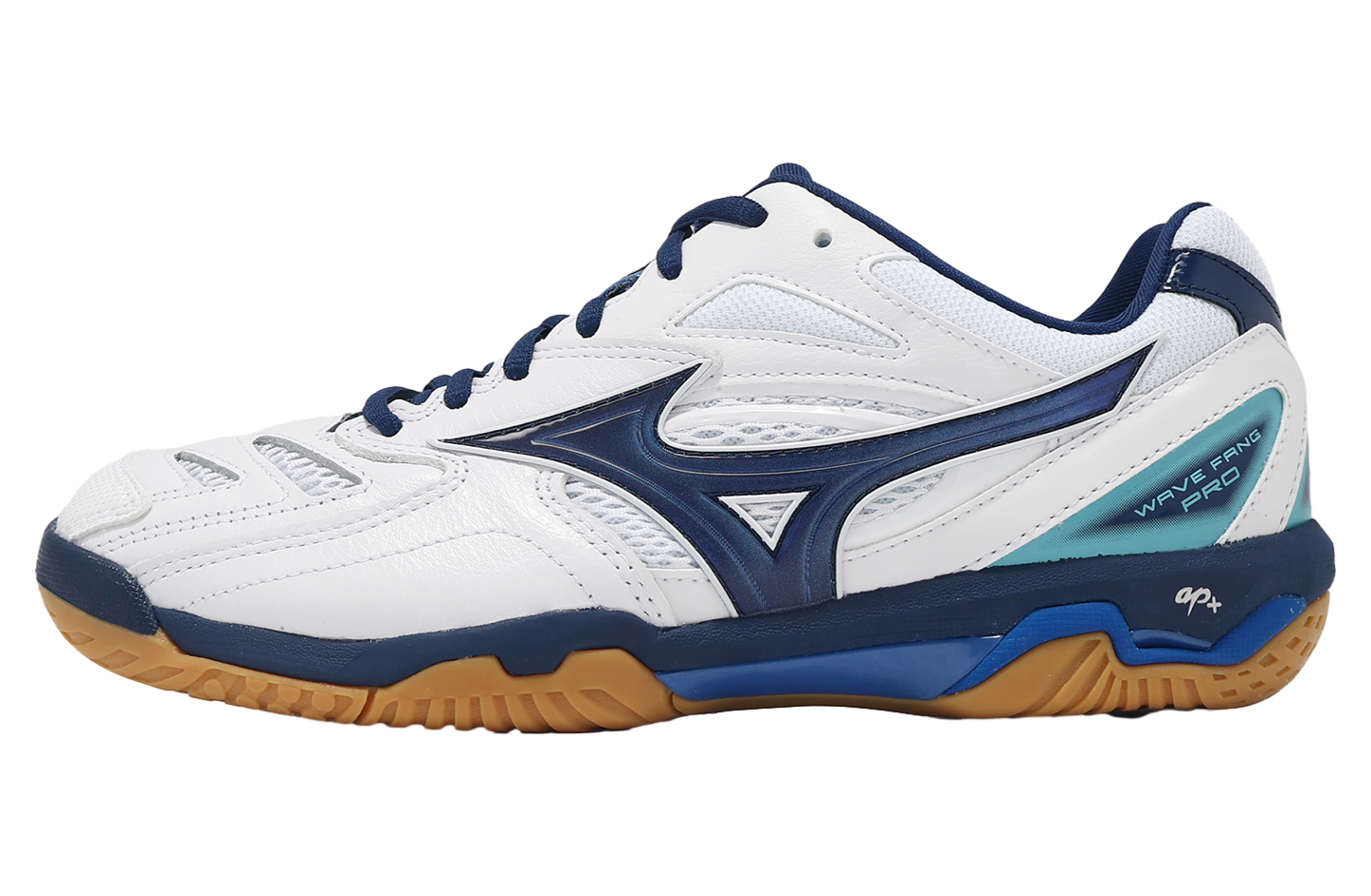 Mizuno Wave Fang Pro White / Navy - Jun 2024 - 71GA210062