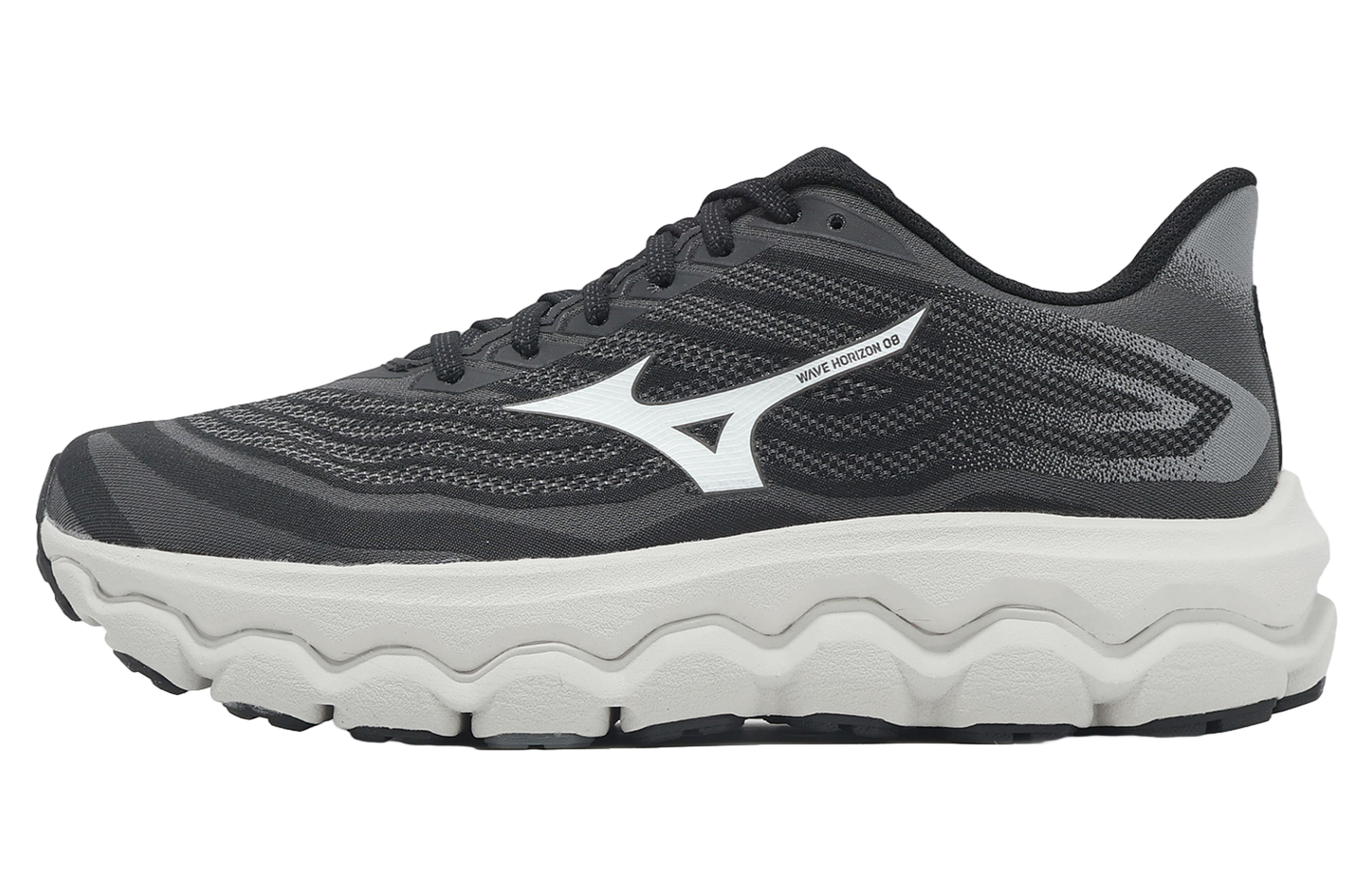 Mizuno Wave Horizon 8 Super Wide Grey / Black