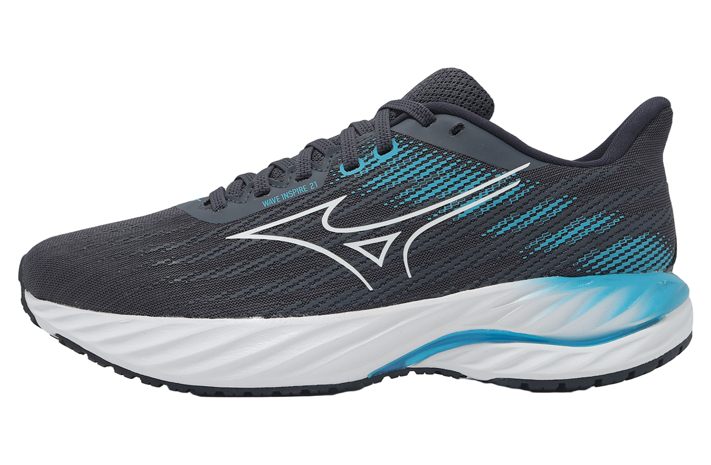 Mizuno Wave Inspire 21 Super Wide Navy / White - Jun 2025