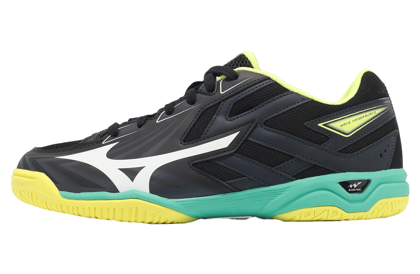 Mizuno Wave Kaiserburg 8 Wide Black / Yellow