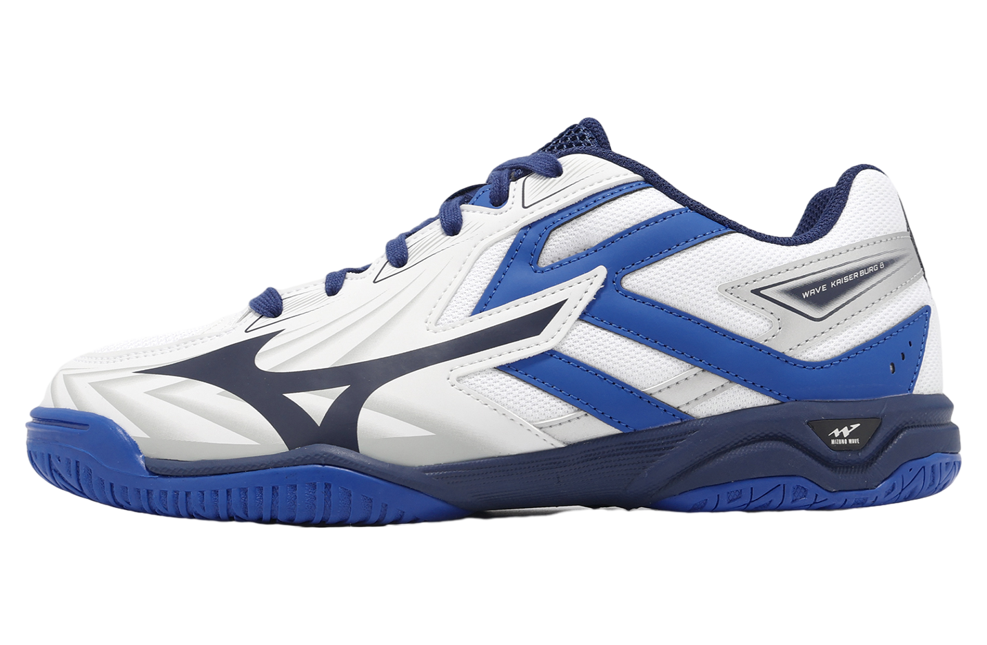 Mizuno Wave Kaiserburg 8 Wide White / Blue