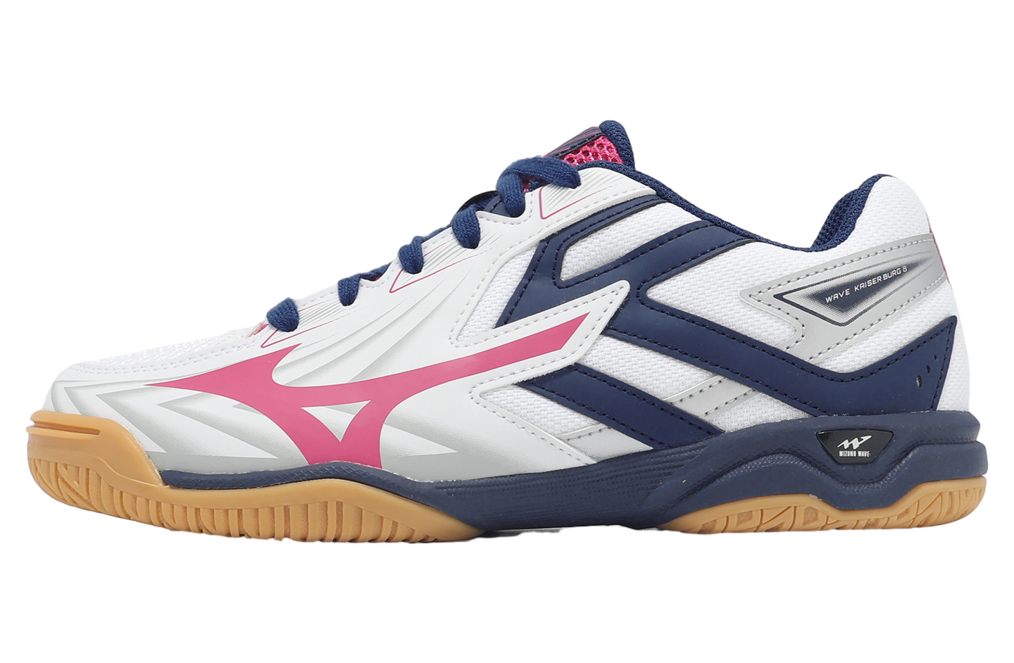 Mizuno Wave Kaiserburg 8 Wide WMNS White / Navy