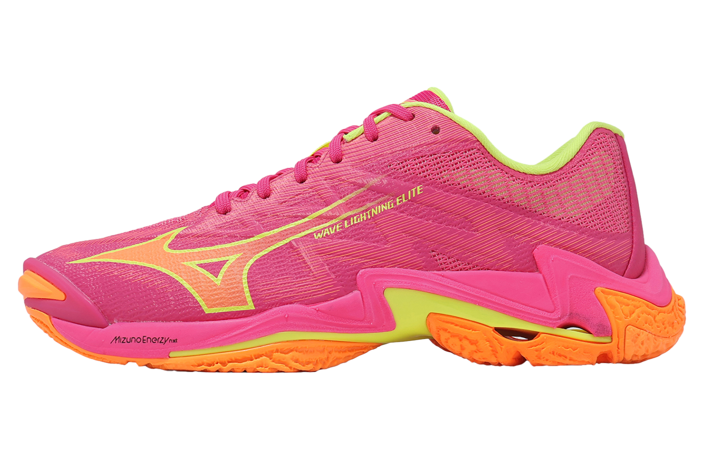 Mizuno Wave Lightning Elite Pink Tetra / Fortune Yellow