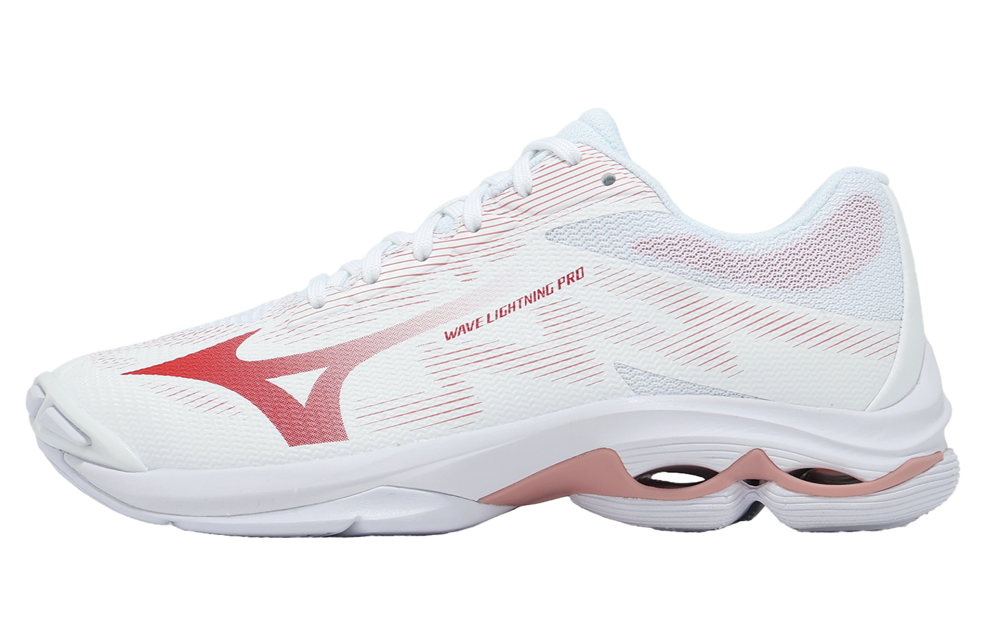 Mizuno Wave Lightning Pro WMNS White / Pink