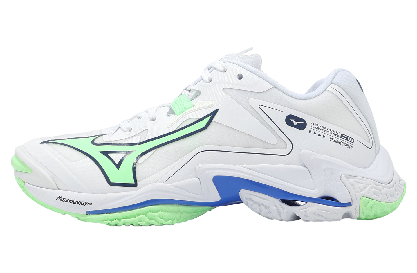ウェーブライトニングZ8 WIDE Mizuno Wave Lightning Z8 Wide White / Green - Jan 2025