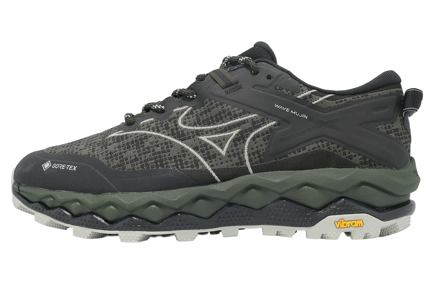 Mizuno Wave Mujin LS GTX Maharishi Olive / Black