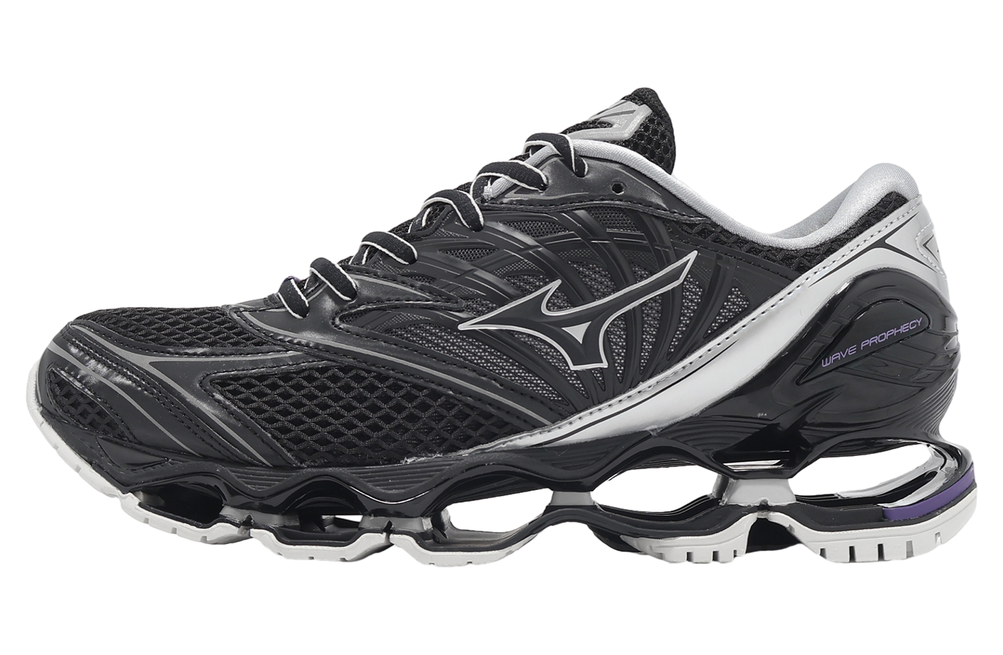 Mizuno Wave Prophecy LS Black / Silver - Feb 2025