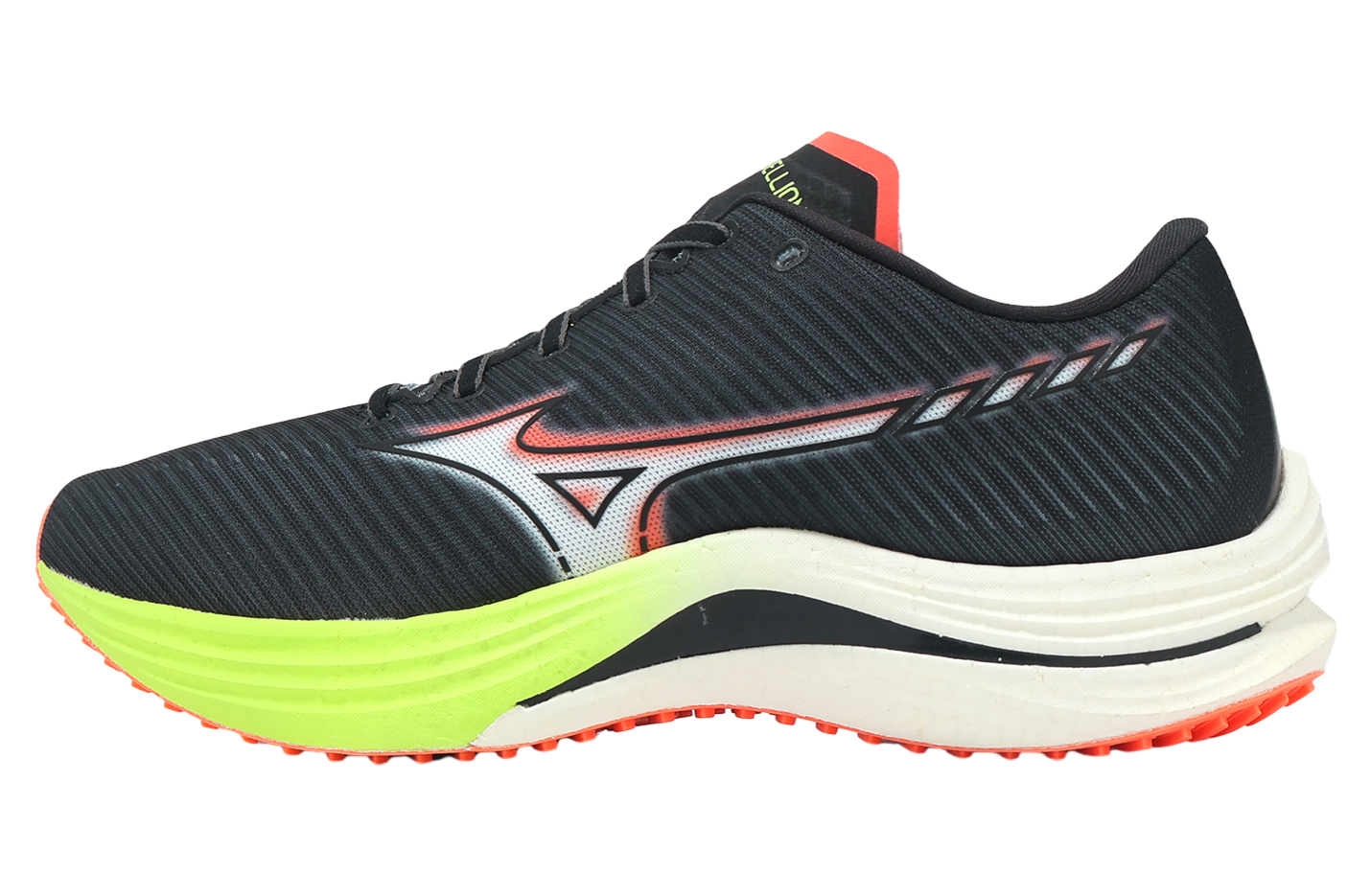 Mizuno Wave Rebellion Black / Orange