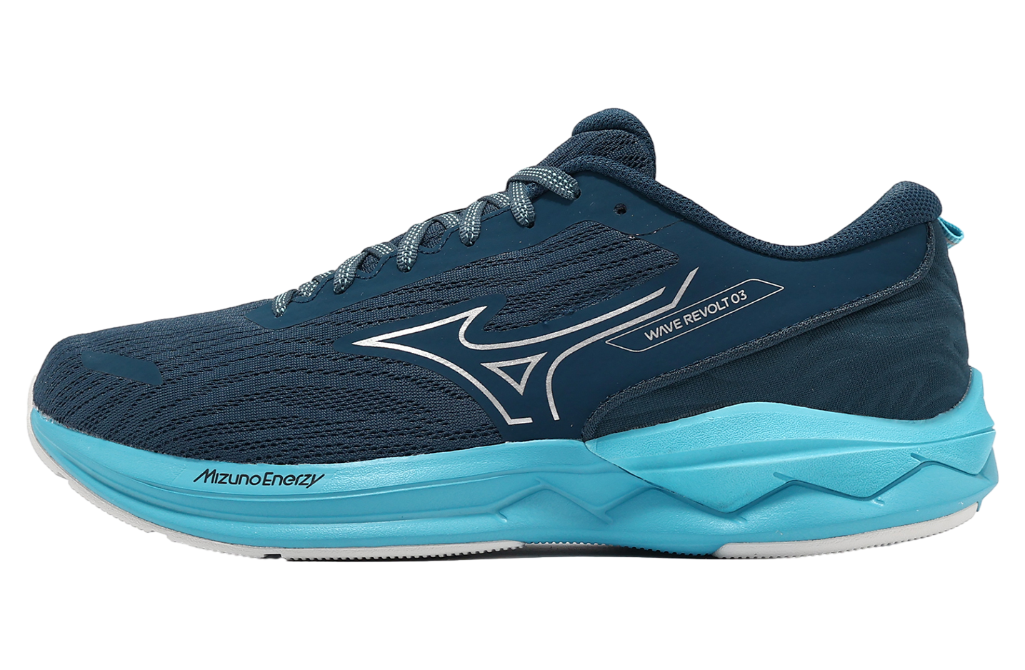 Mizuno Wave Revolt 3 Blue / White