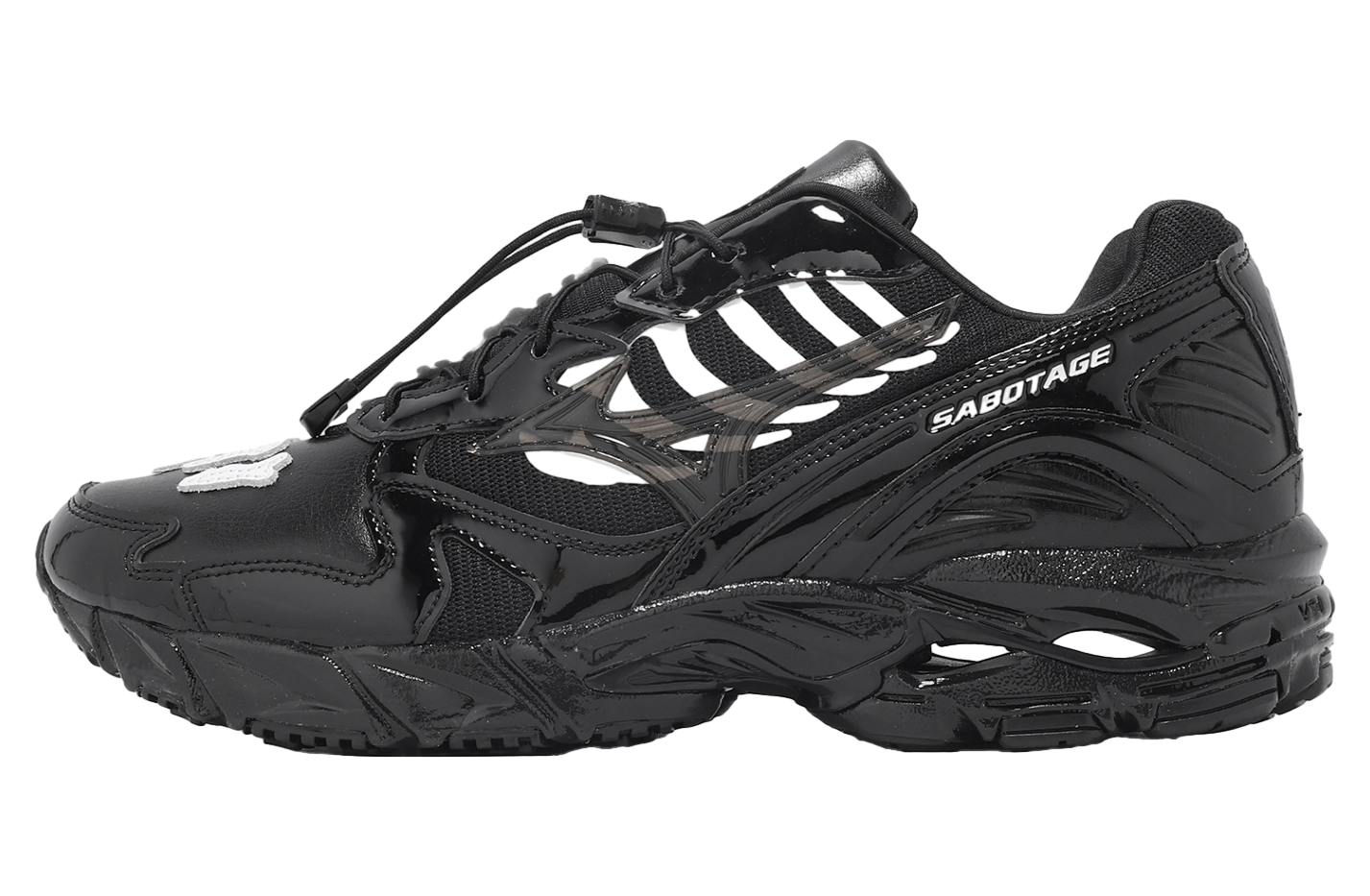 Mizuno Wave Rider 10 SBTG Black / White
