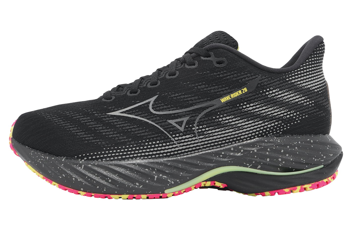 Mizuno Wave Rider 28 Black / Yellow