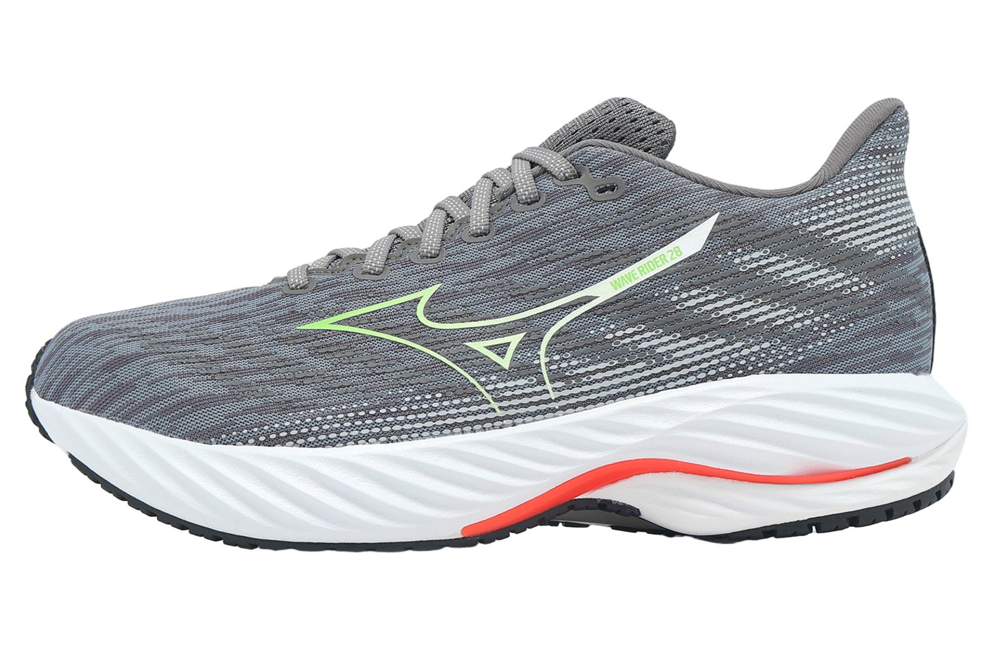 Mizuno Wave Rider 28 Grey / Green