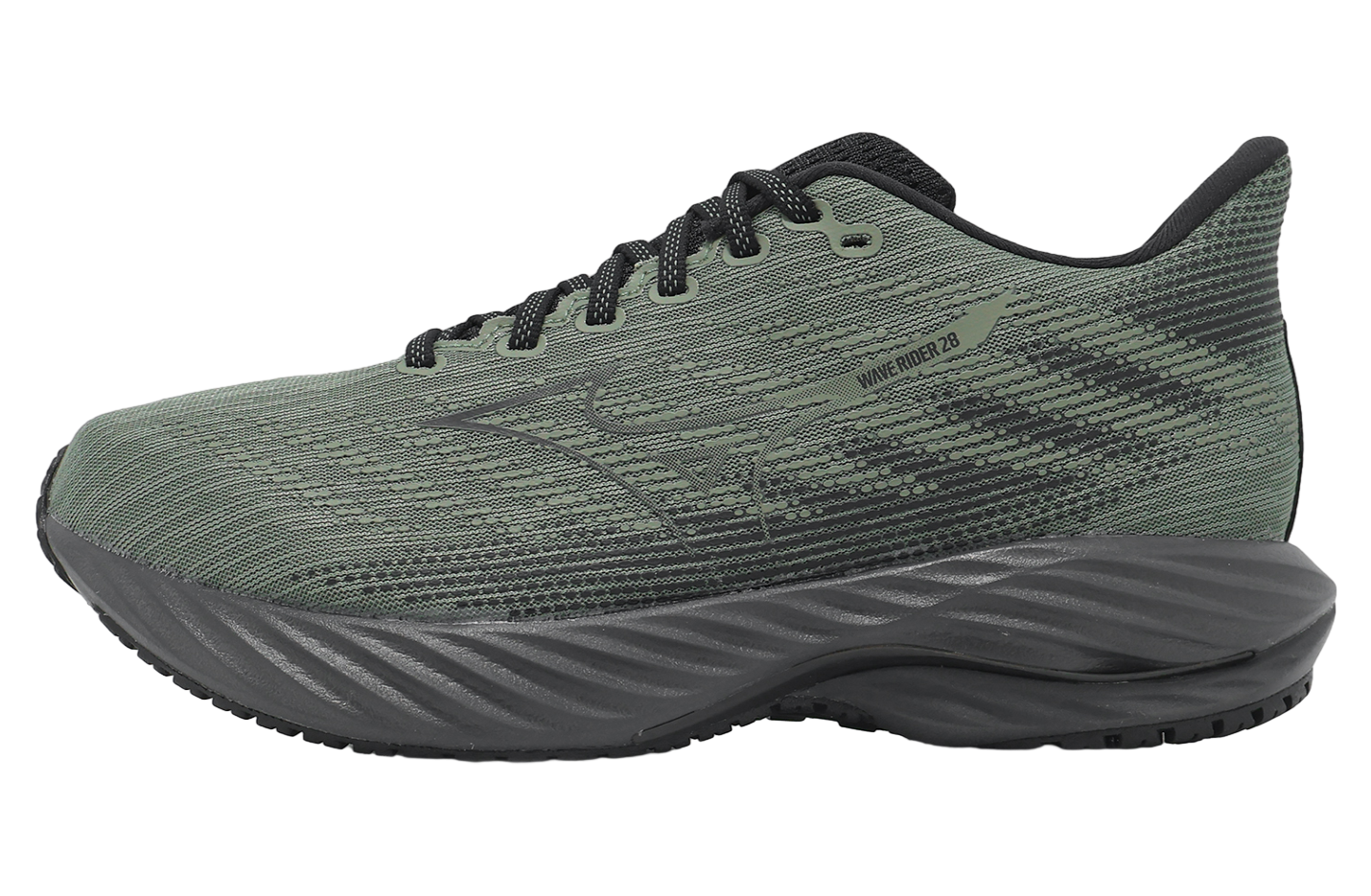 最新最全の Wave Mizuno Rider 2025 Jan - Black / Green Wide Super 28 財布・ケース・小物入れ