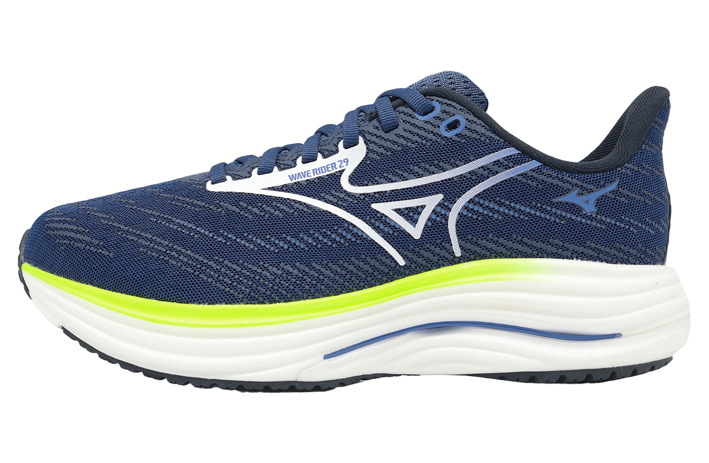 Mizuno Wave Rider 29 Super Wide Navy / White