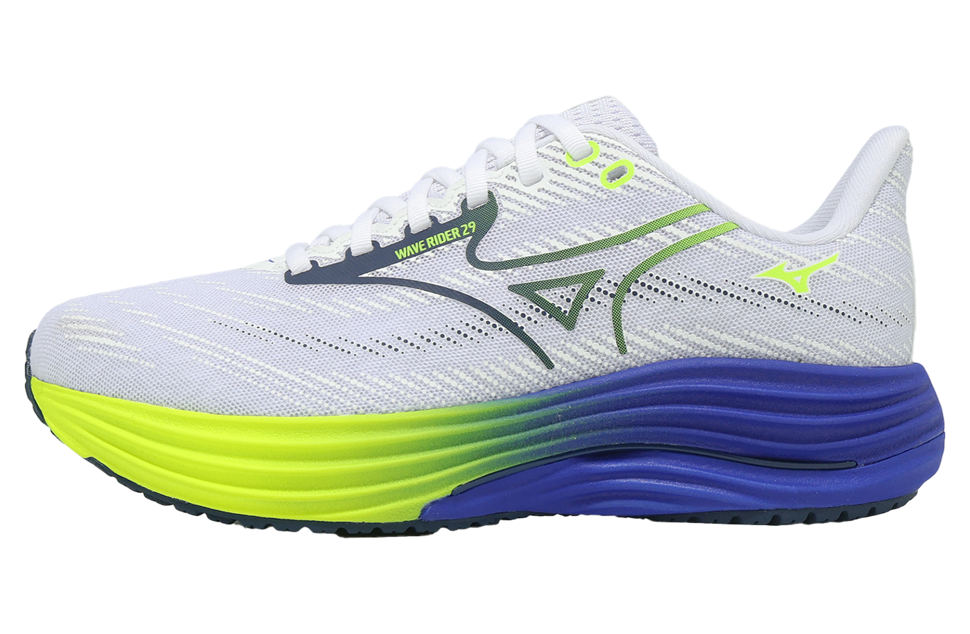 Mizuno Wave Rider 29 Super Wide White / Blue