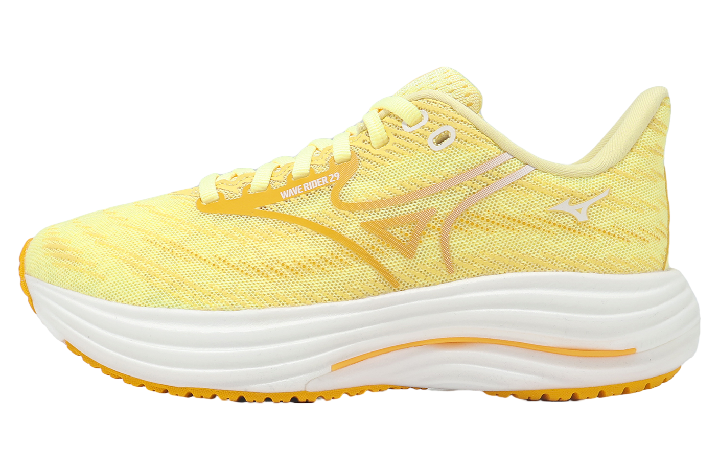 Mizuno Wave Rider 29 WMNS Yellow / White - Aug 2025