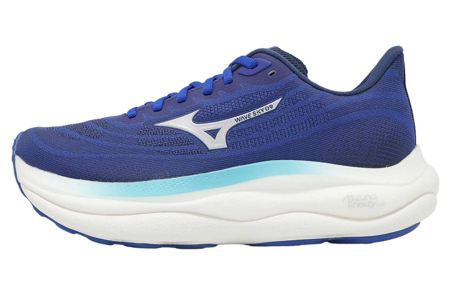 Mizuno Wave sky 9 Blue / White - Jul 2025 - J1GC250204