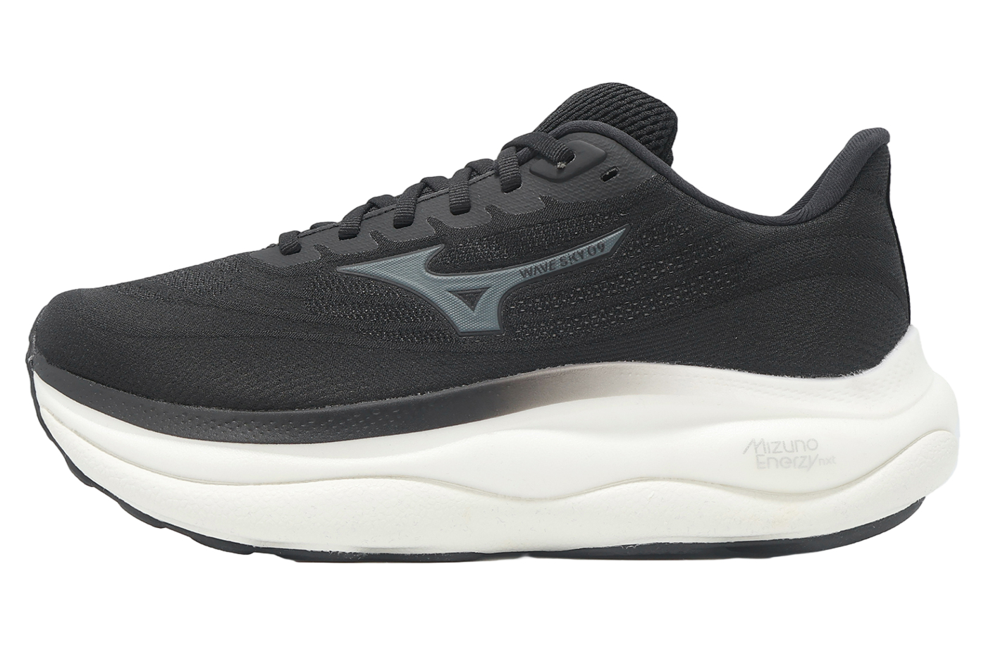 Mizuno Wave Sky 9 Super Wide Black / White - Aug 2025