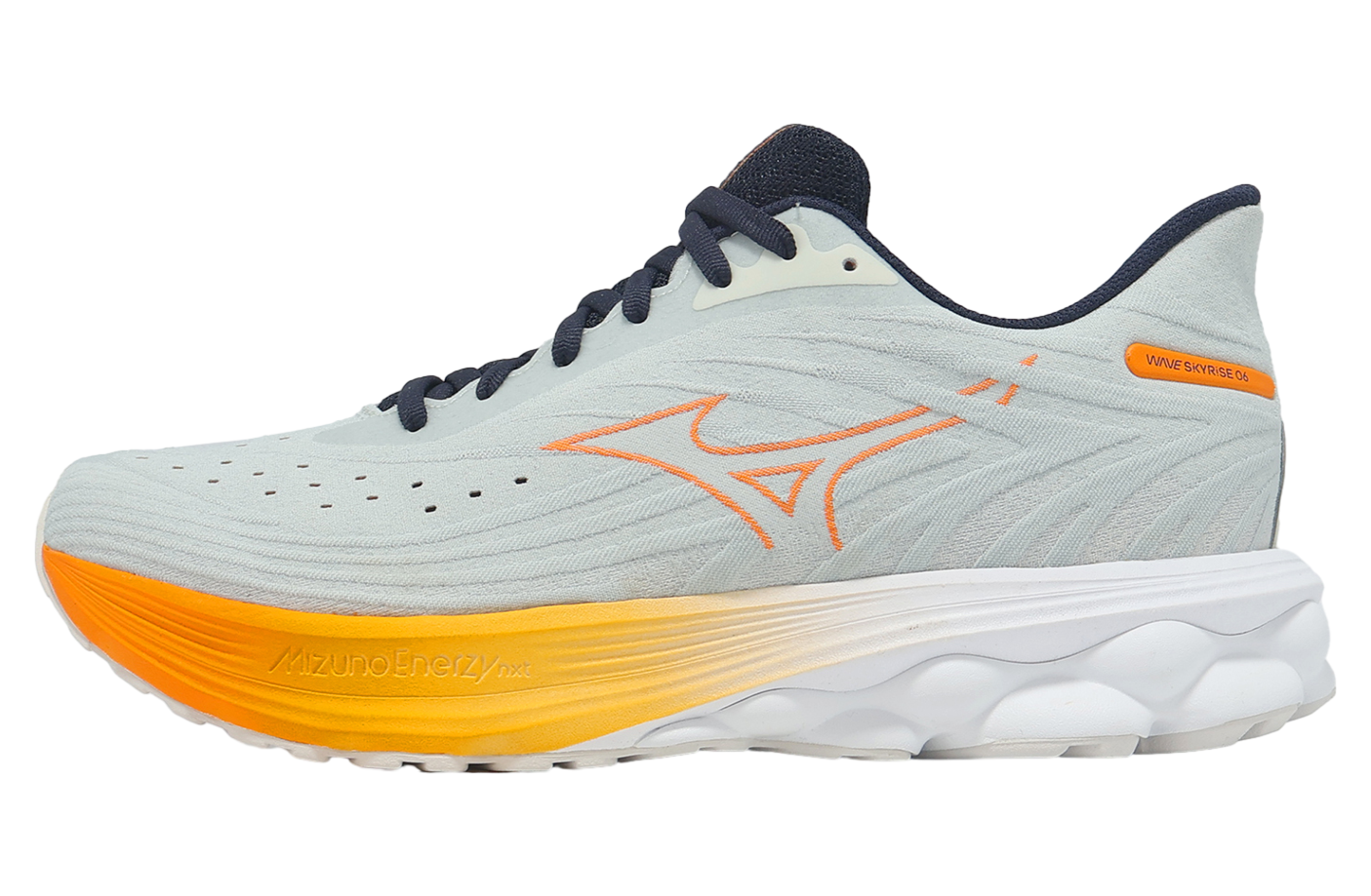 Mizuno Wave Skyrise 6 Grey / Yellow - Jul 2025 - J1GC250953