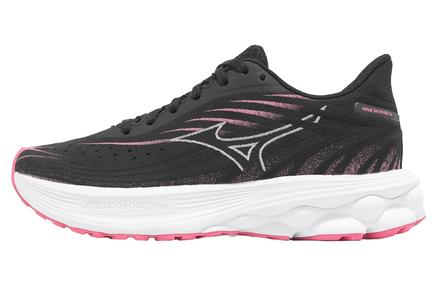 mizu Mizuno Wave Skyrise 6 WMNS Black / Pink - Feb 2025