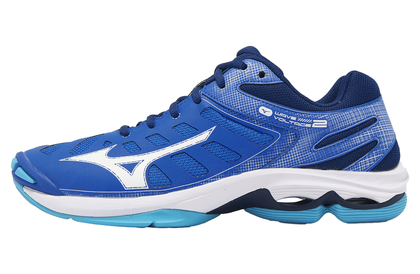 【M-01】全豪オープンテニス　2024　ジムタオル　blaze blue Mizuno Wave Voltage 2 Blue / White - Jun 2024 - V1GA246001