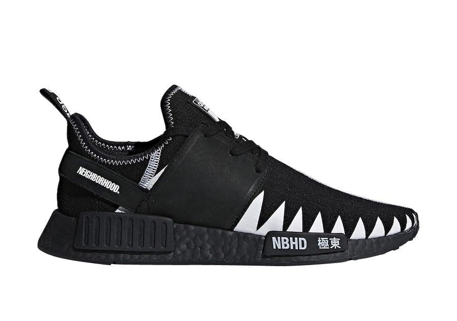 NEIGHBORHOOD x adidas NMD R1 Black Boost DA8835