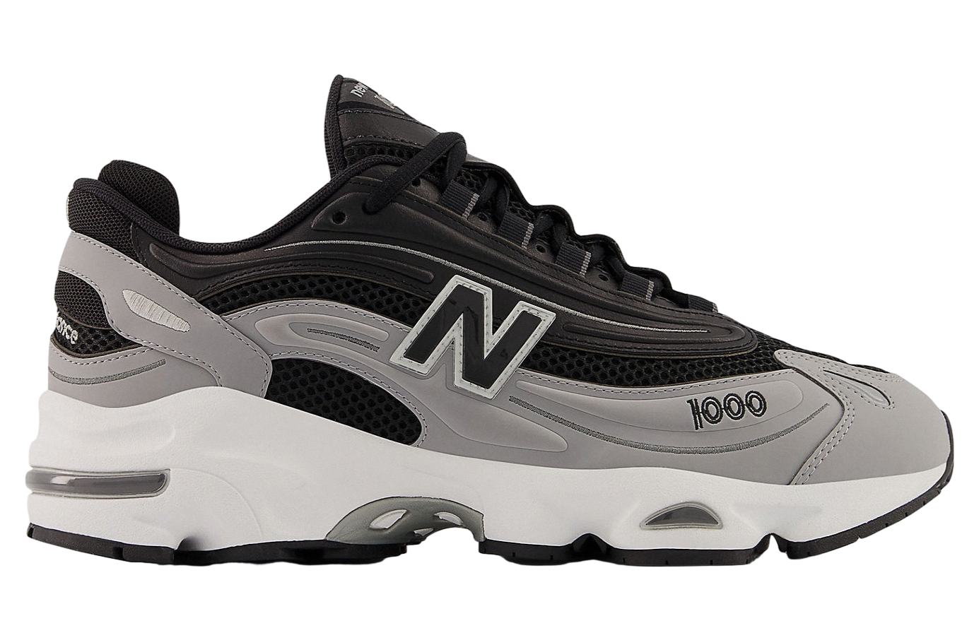 New Balance 1000 Black / Grey / White