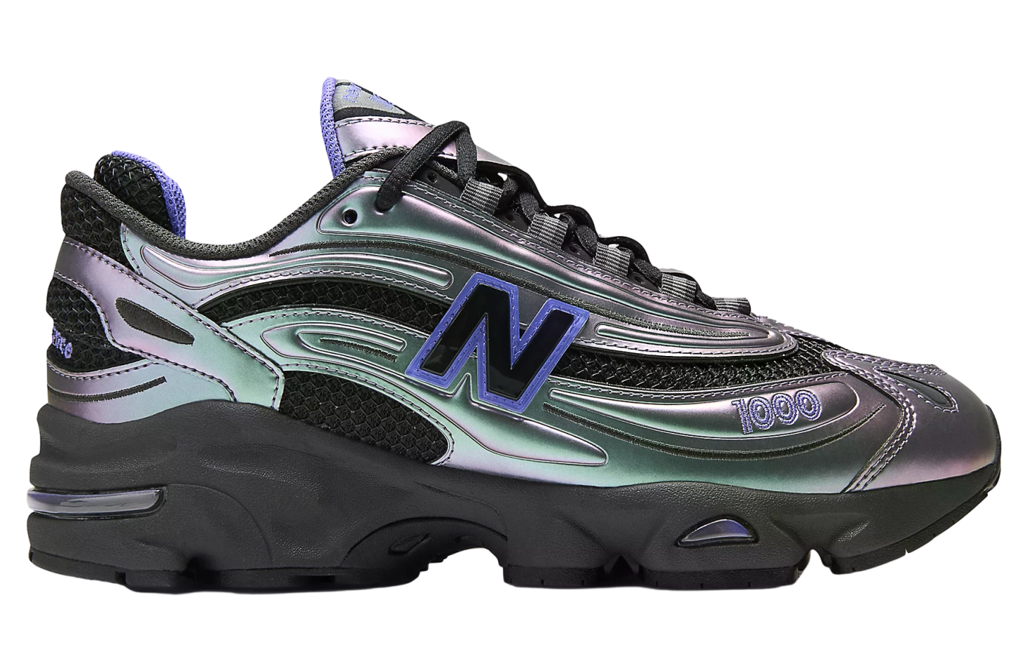 New Balance 1000 Faded Black / Electric Indigo