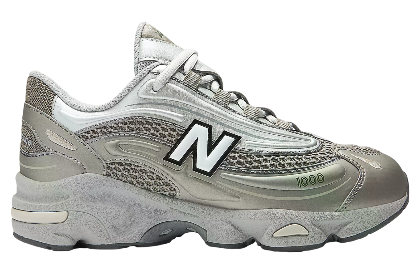 New Balance 1000 GS Arid Stone / Light Silver Metallic
