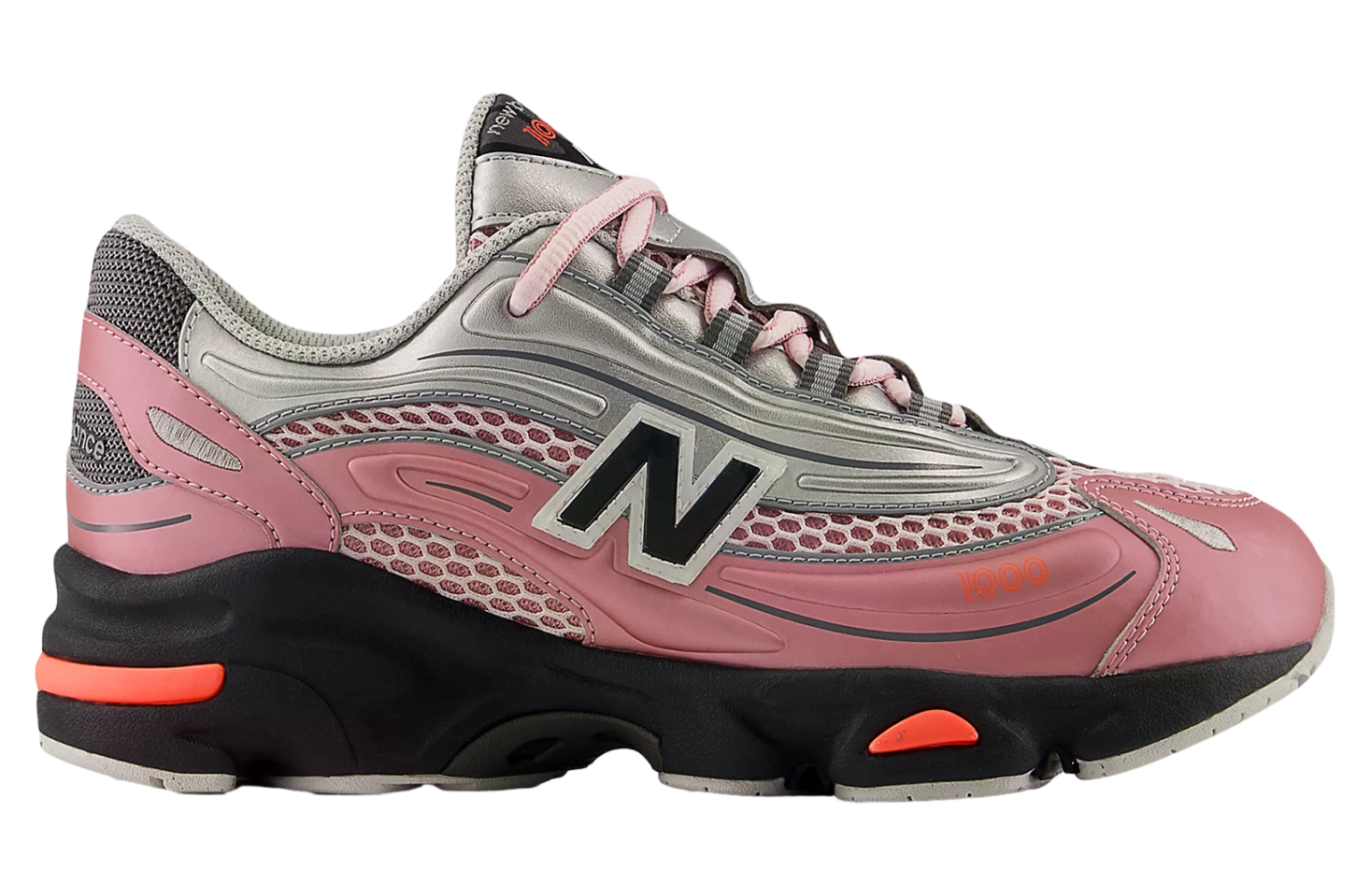 New Balance 1000 GS Pink Taffy / Silver Metallic