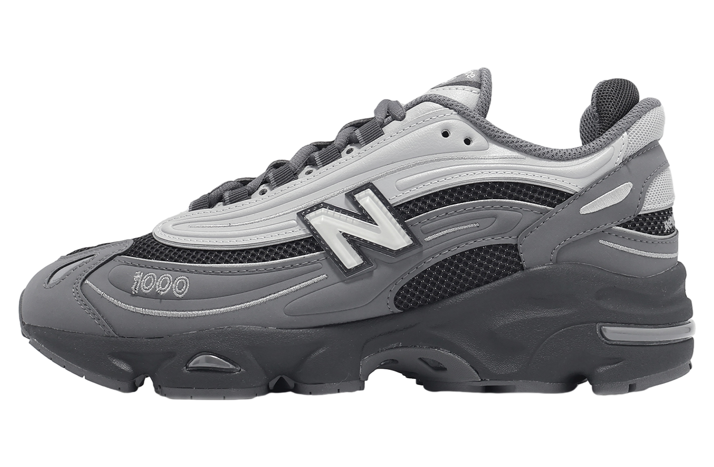 New Balance 1000 Light Grey / Metallic Silver