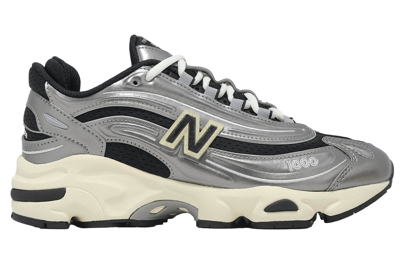 New Balance 1000 Silver / Black / White