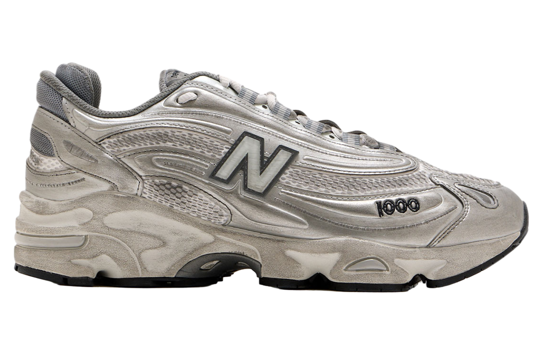 New Balance 1000 Silver Metallic / White
