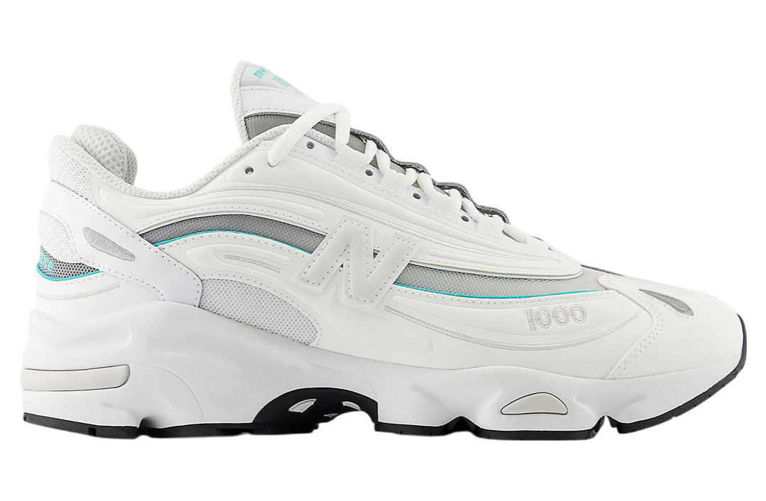 New Balance 1000 White / Teal