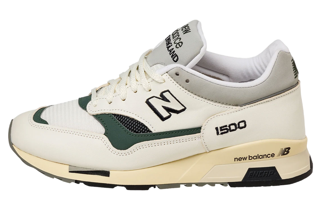 New Balance 1500 Made In England White Green