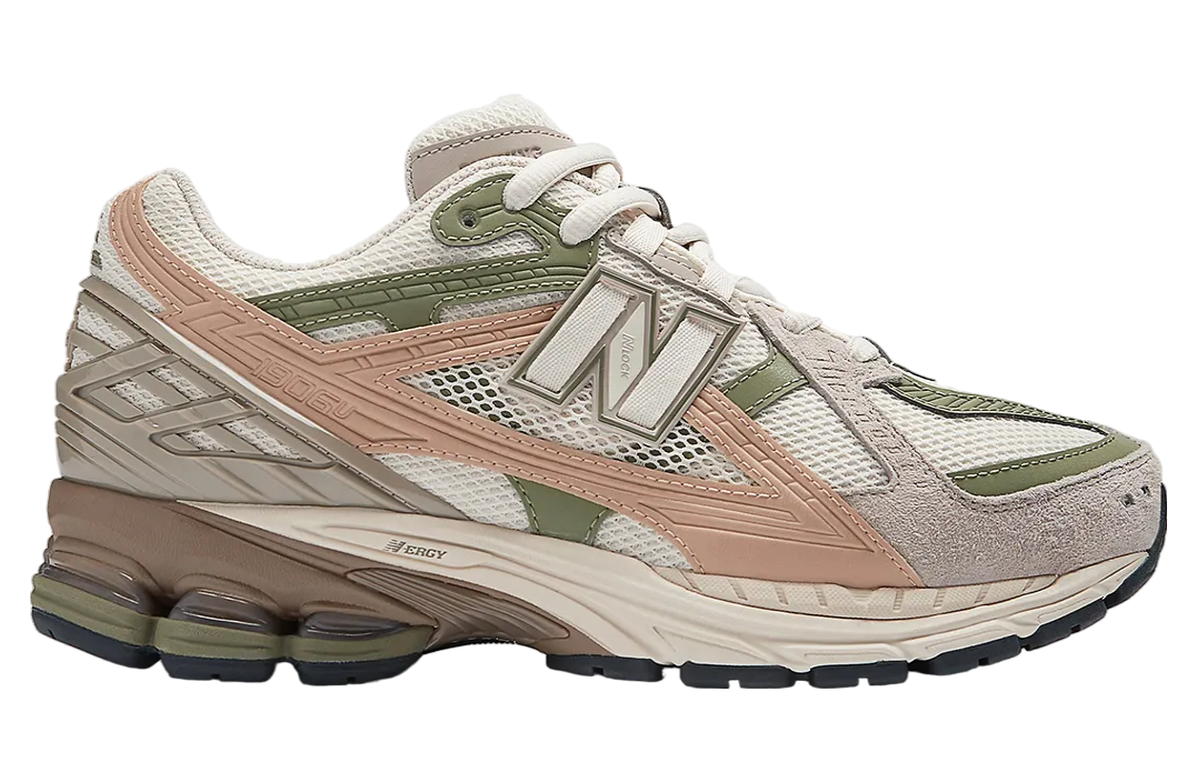 New Balance 1906u Linen Light Grey / Dark Olive