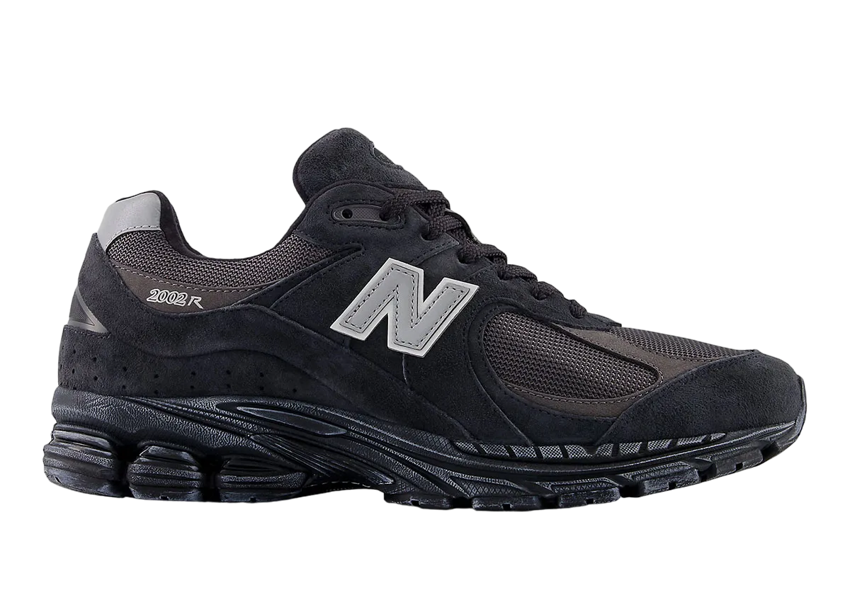 New Balance 2002R Black Grey