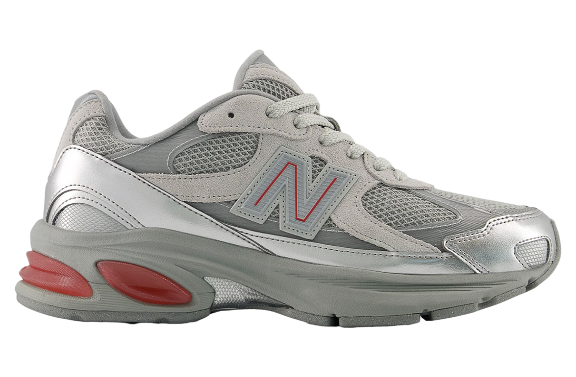 New Balance 2010 Metallic Silver / Red