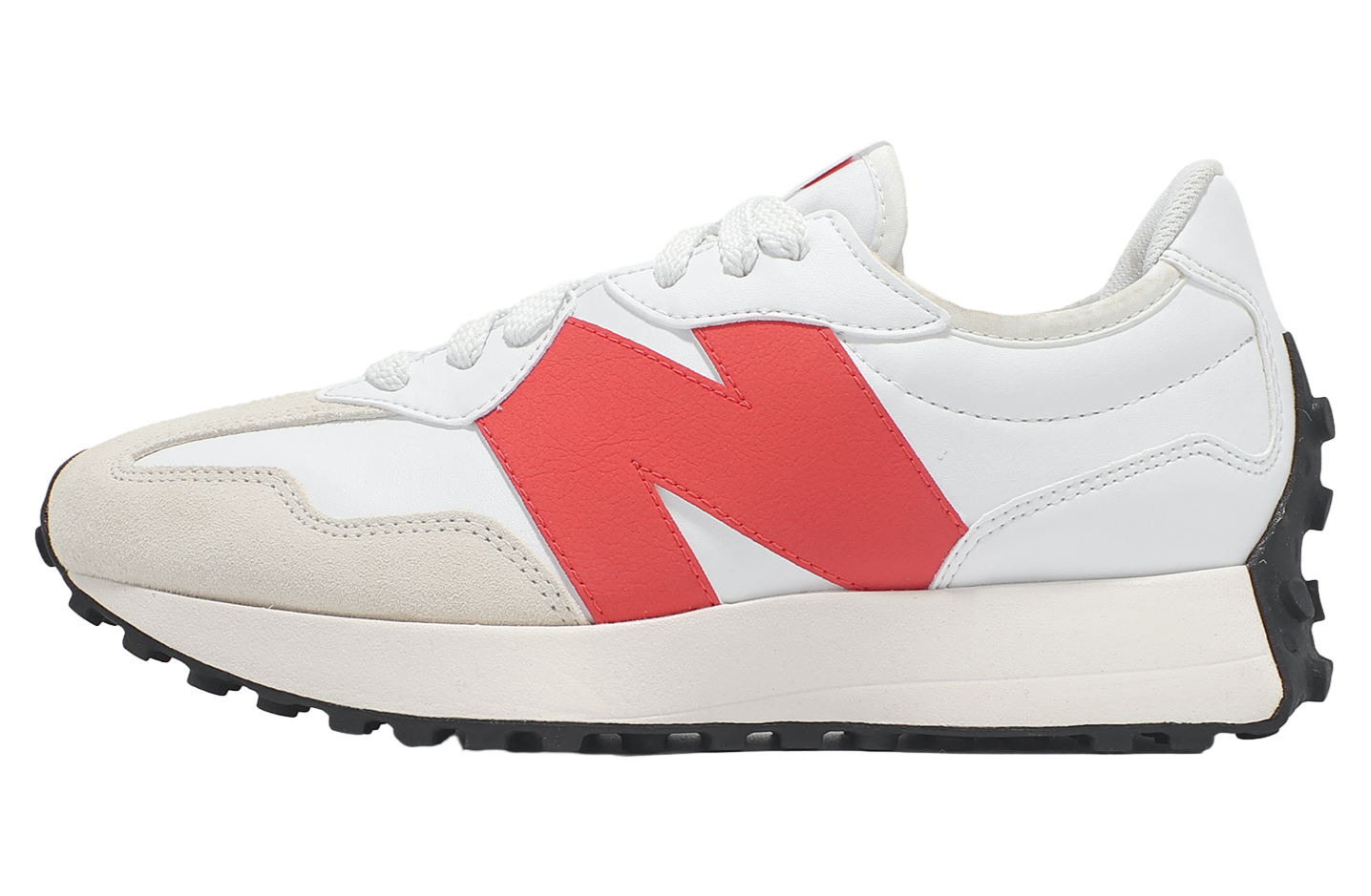 ★New Balance★ NBPDFS180R WS327KA RED NBPDFS180R_20 WMNS) New Balance 327 'White Dark Red' WS327KA