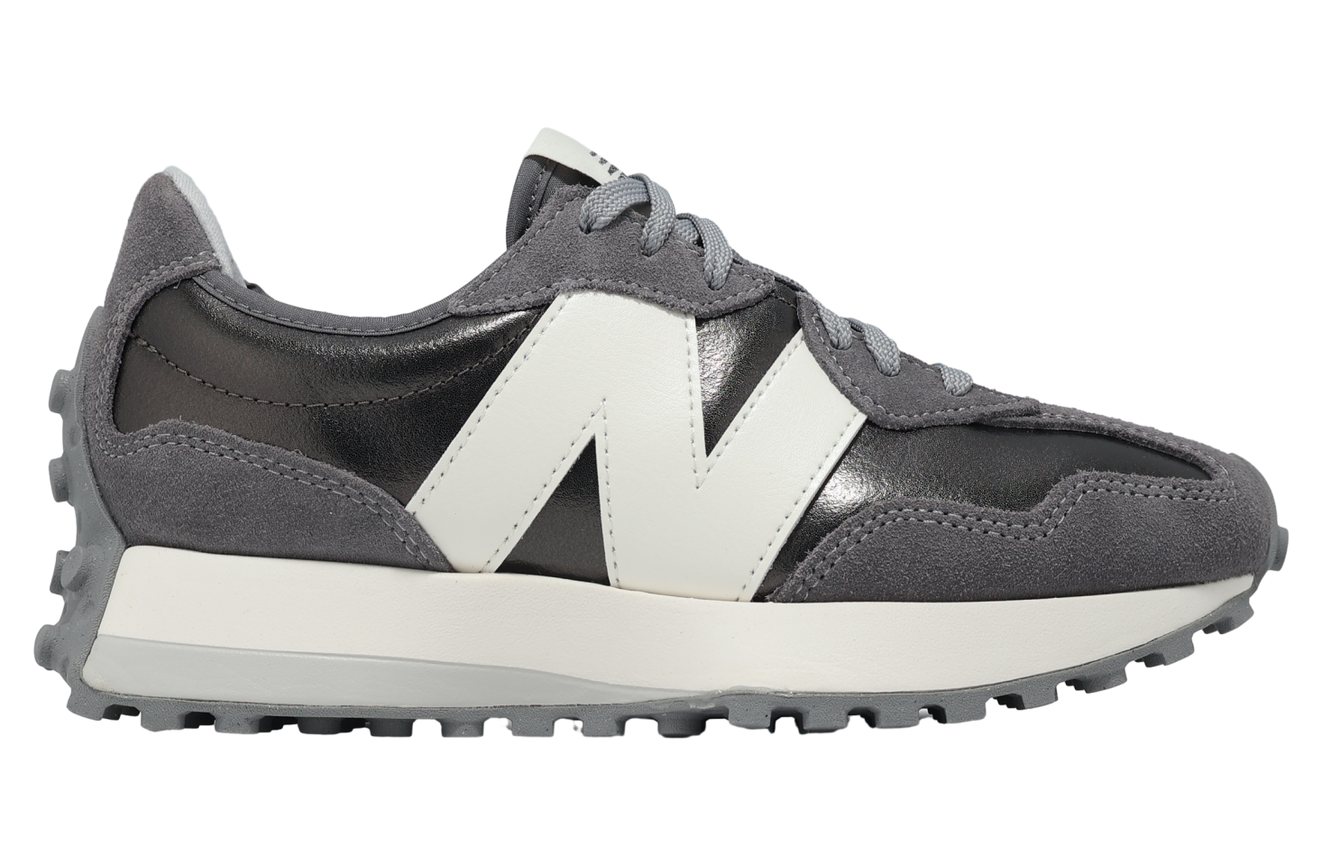 New Balance 327 WMNS Metallic Grey / White