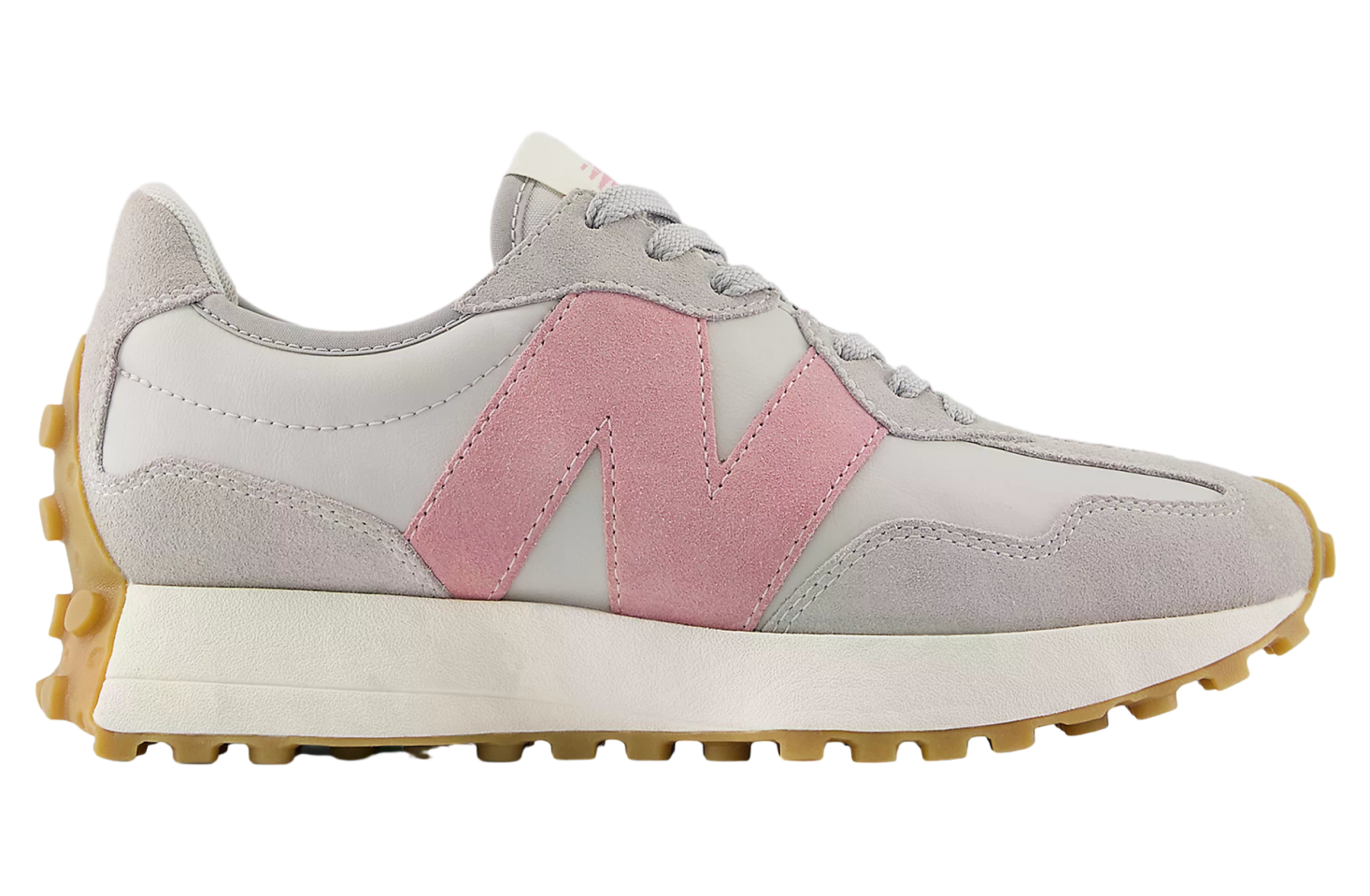 廃盤品　Quartz テント New Balance 327 WMNS Raincloud / Pink Taffy - Sep 2025