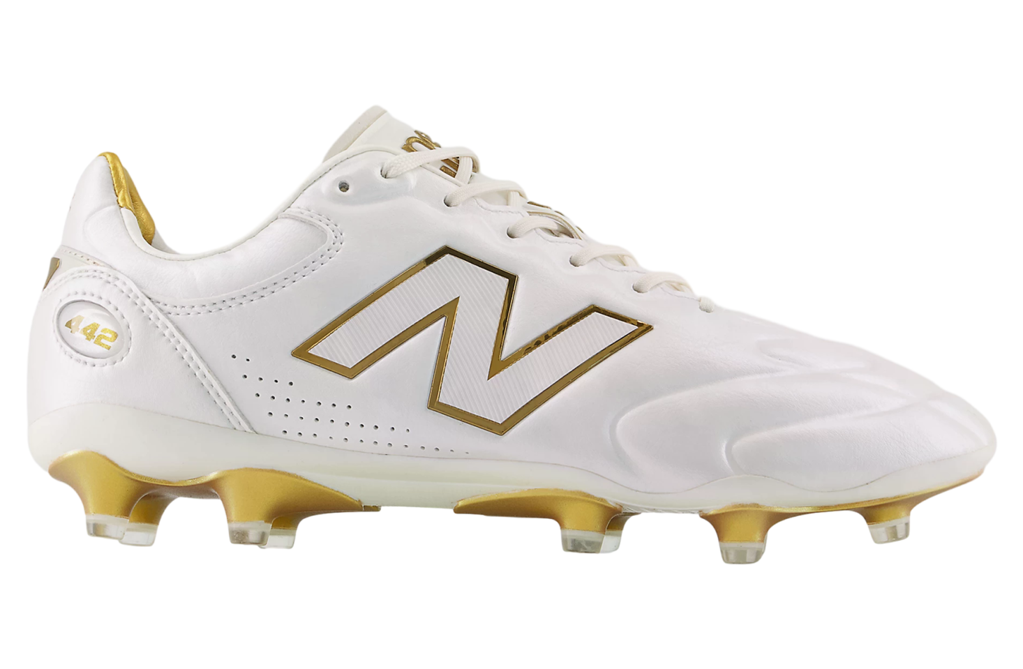 New Balance 442 Elite FG V3 First Edition Sea Salt Multi / Gold Metallic