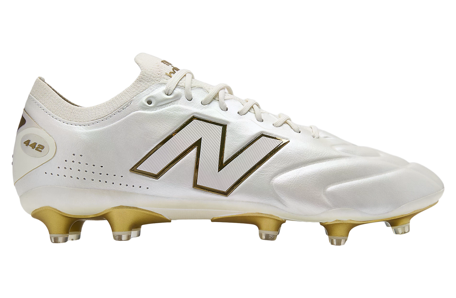 New Balance 442 Elite Knit FG V3 First Edition Sea Salt Multi / Gold Metallic