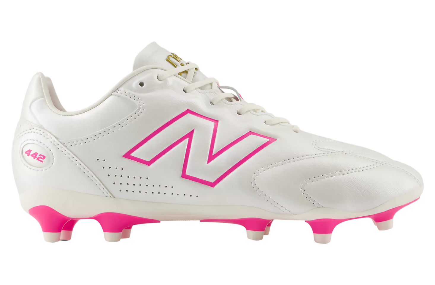 New Balance 442 Pro FG V3 Sea Salt / Pink Heat