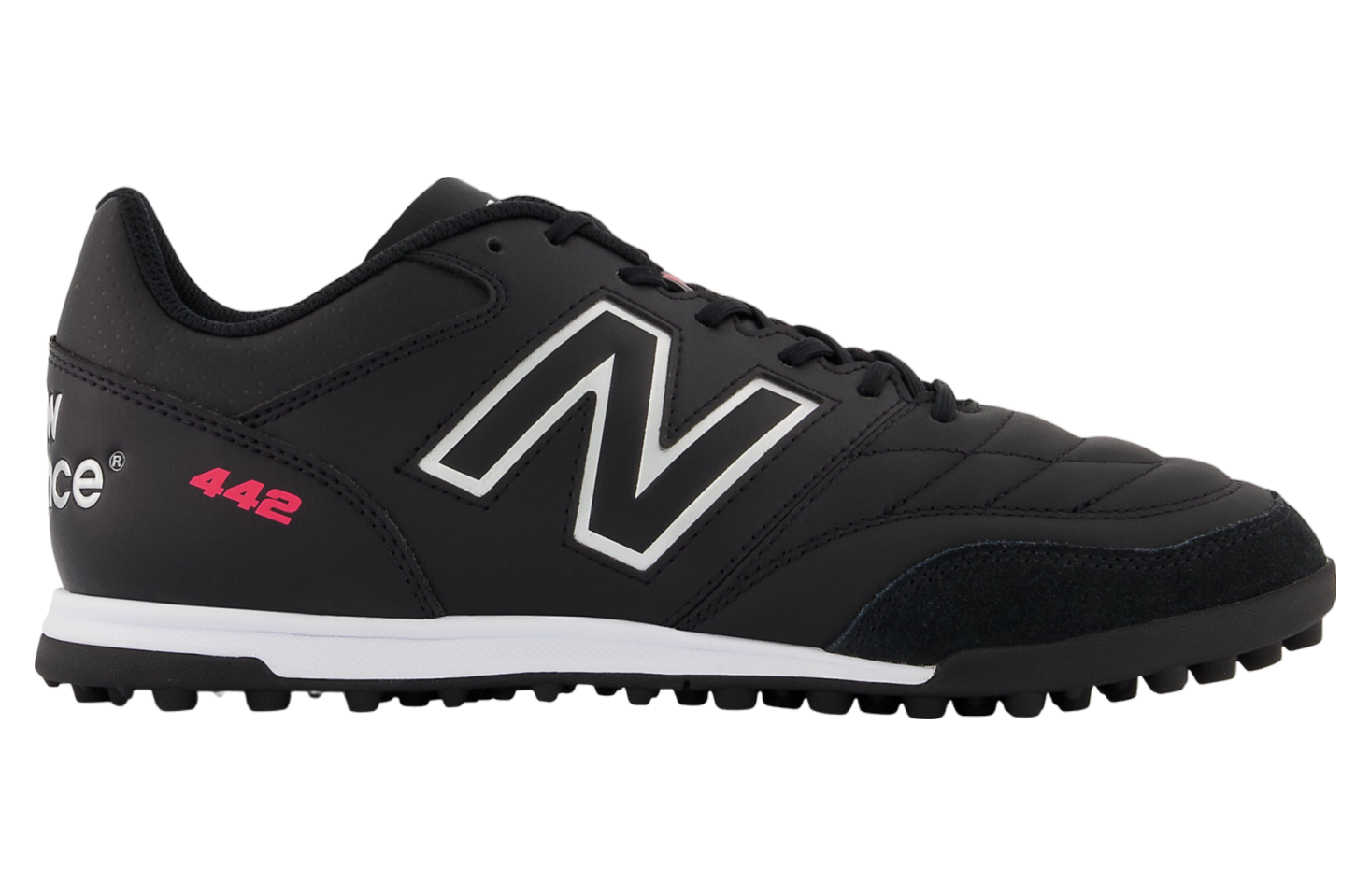 New Balance 442 V2 Team TF Black / White