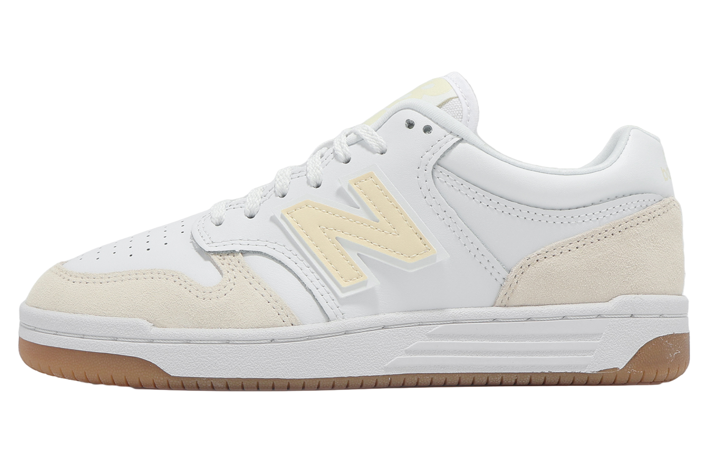 New Balance 480 Beige / White