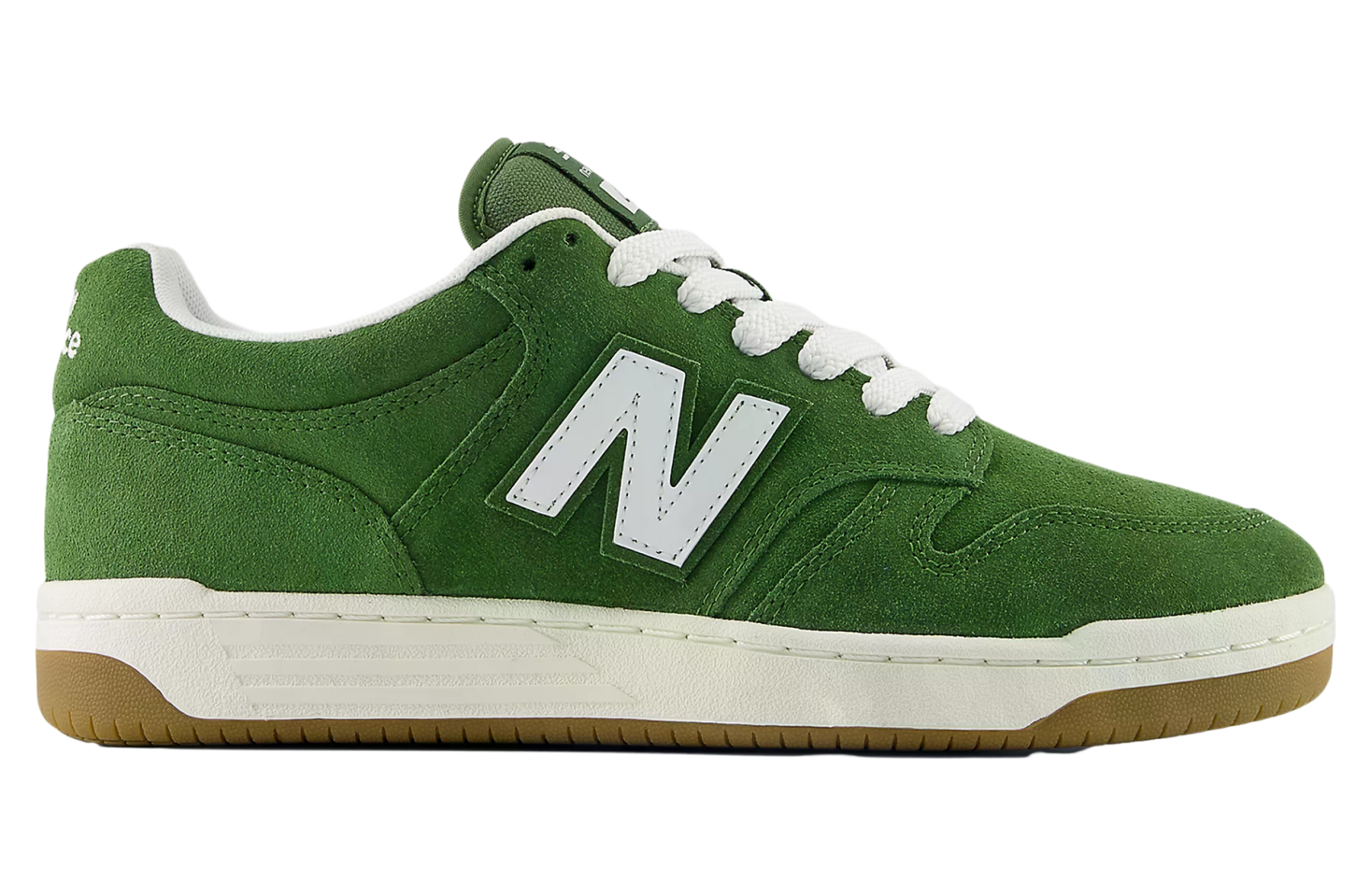 New Balance 480 Dark Olive / White