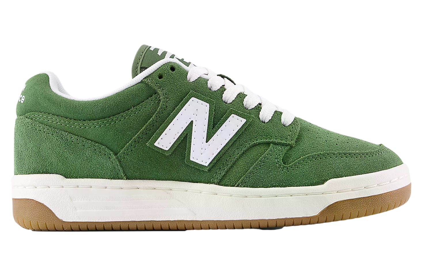 New Balance 480 GS White / Dark Alpine Green
